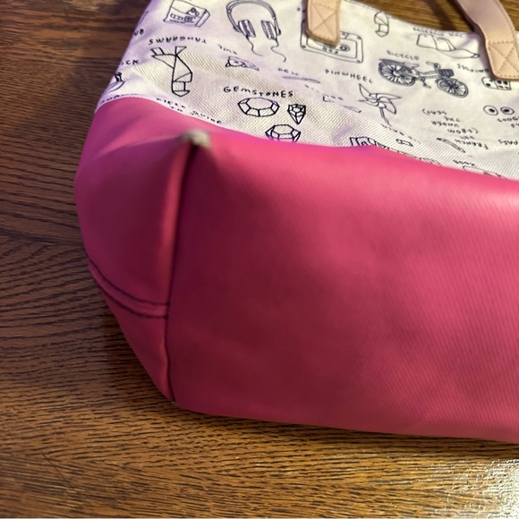 ⭐️ Kate Spade Gap Kids Colab canvas and plastic Tote Bag - Picture 3 of 10